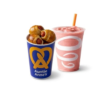 #2 Mini Pretzel Dogs + Small Smoothie