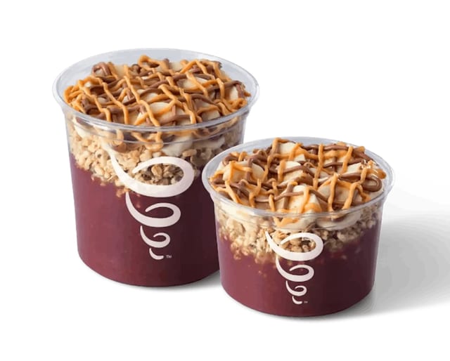 Acai Peanut Butter & Nutella Bowl.