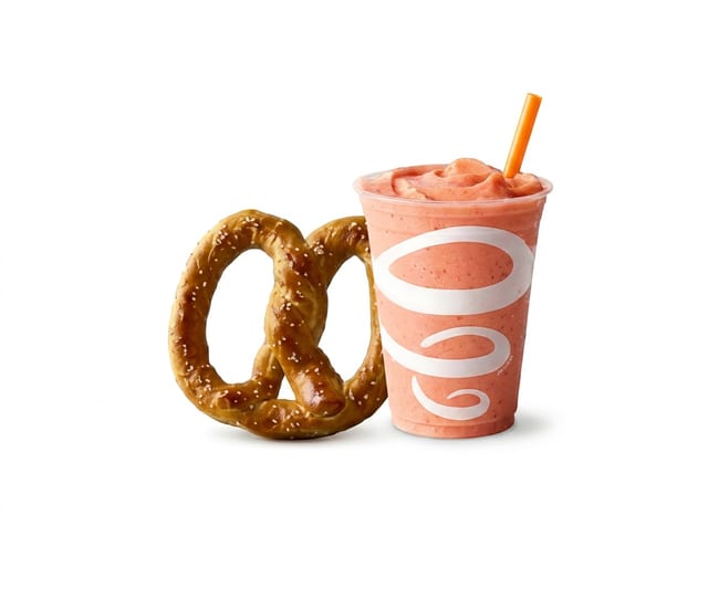 #3 - Original Pretzel + Small Smoothie.