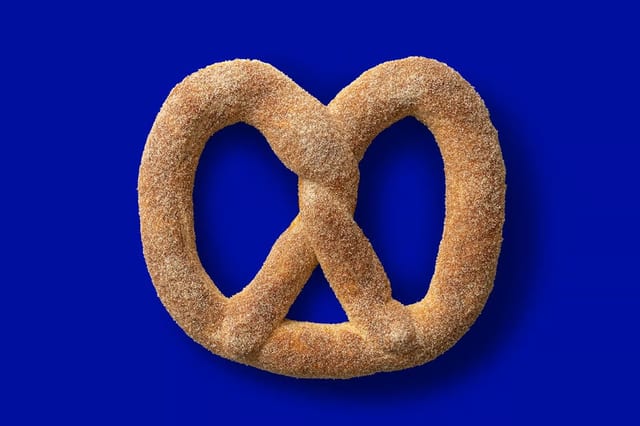 Cinnamon Sugar Pretzel.