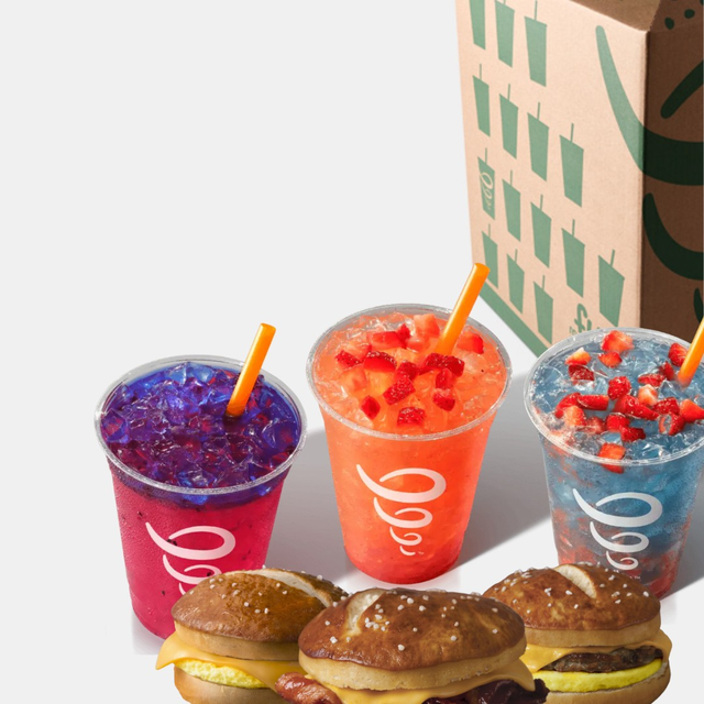 Breakfast Sandwich & Over Ice Beverage Refresher Pack (Serves 10).