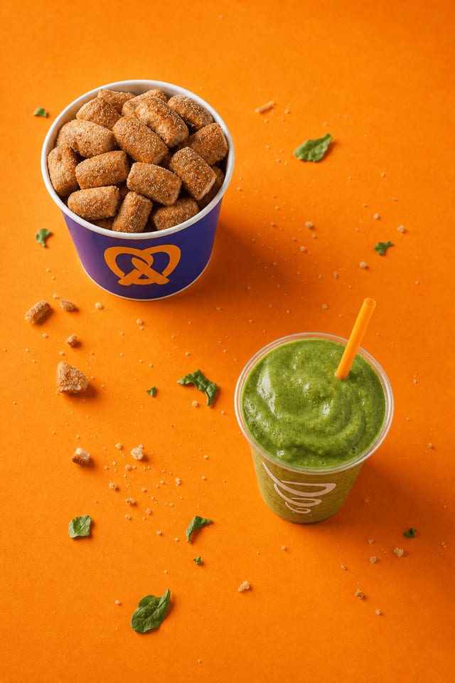 Pretzel, Dip & Smoothie Package